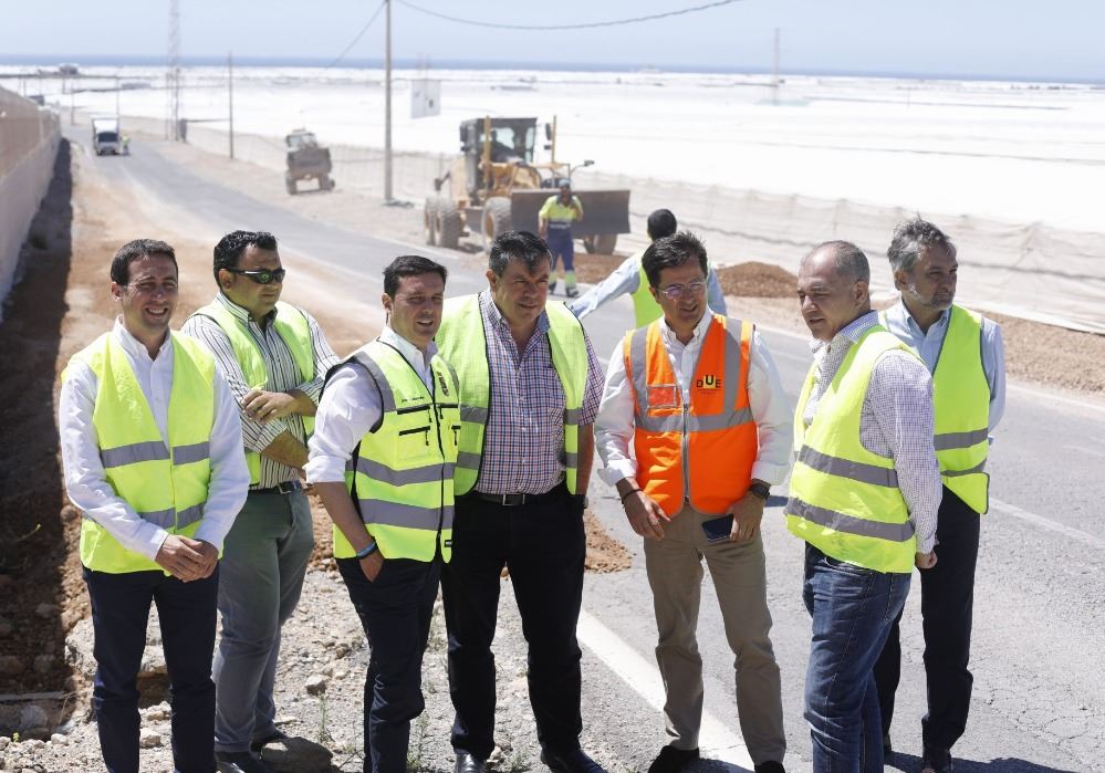 A buen ritmo las obras de adecuación y modernización de la carretera